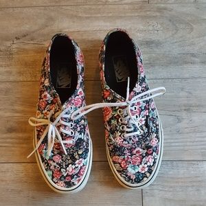Floral Vans
